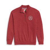 USC Trojans Men's League Cardinal Seal Heritage 1/4 Zip Top